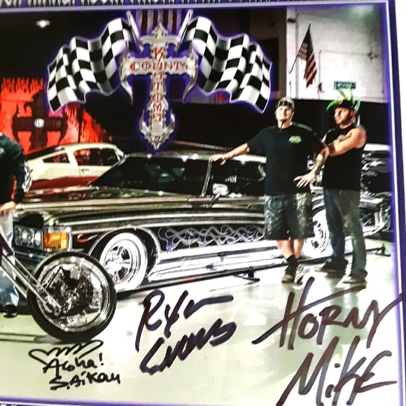 AUTOGRAPH DANNY "COUNT" KOKER TEAM SIGNED PHOTO! - Picture 3 of 5